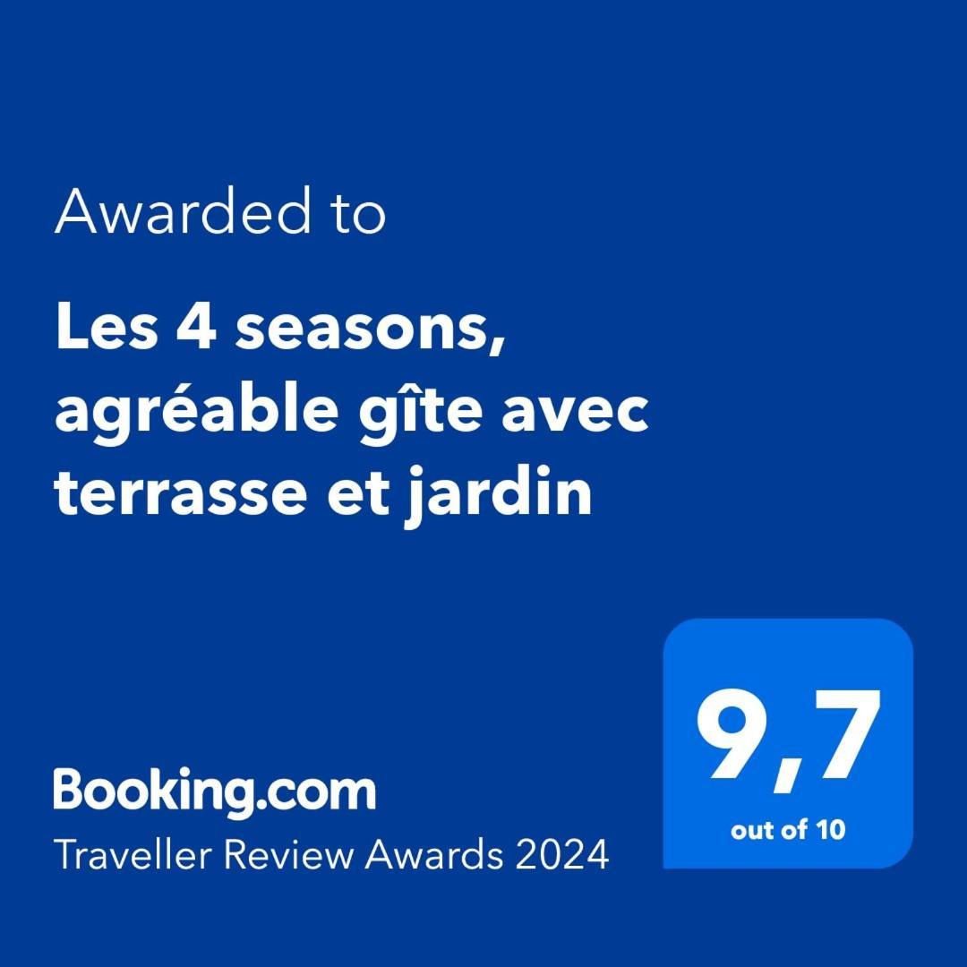 Les 4 Seasons, Agreable Gite Avec Terrasse Et Jardin La Croix Bigot Exteriér fotografie
